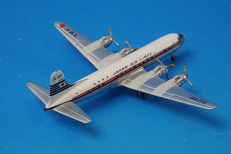 1:400 DC-6 JAL Old Tsurumaru Paint City of Kyoto JA6202 Aero Classics airplane model