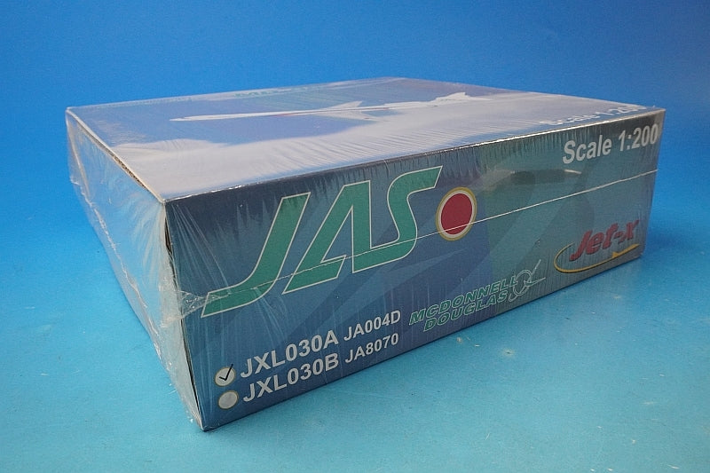 1:200 MD-90 JAS Japan Air System Akira Kurosawa No. 7 JA004D JXL030A Jet-x airplane model