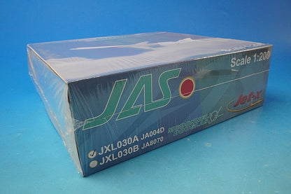1:200 MD-90 JAS Japan Air System Akira Kurosawa No. 7 JA004D JXL030A Jet-x airplane model
