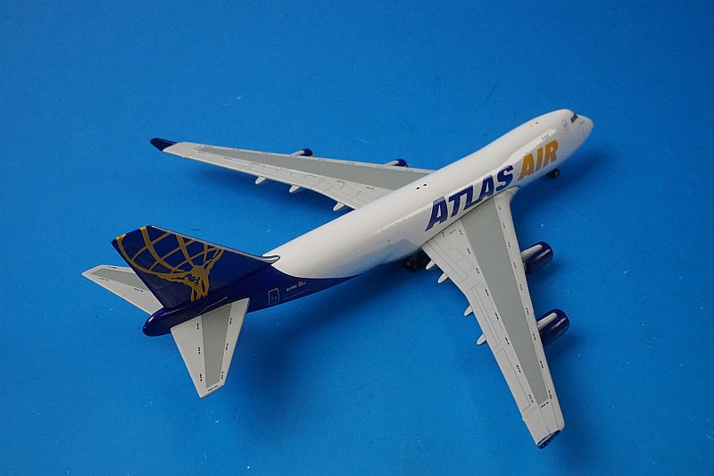 1:400 B747-400F Atlas Air N418MC Gemini airplane model