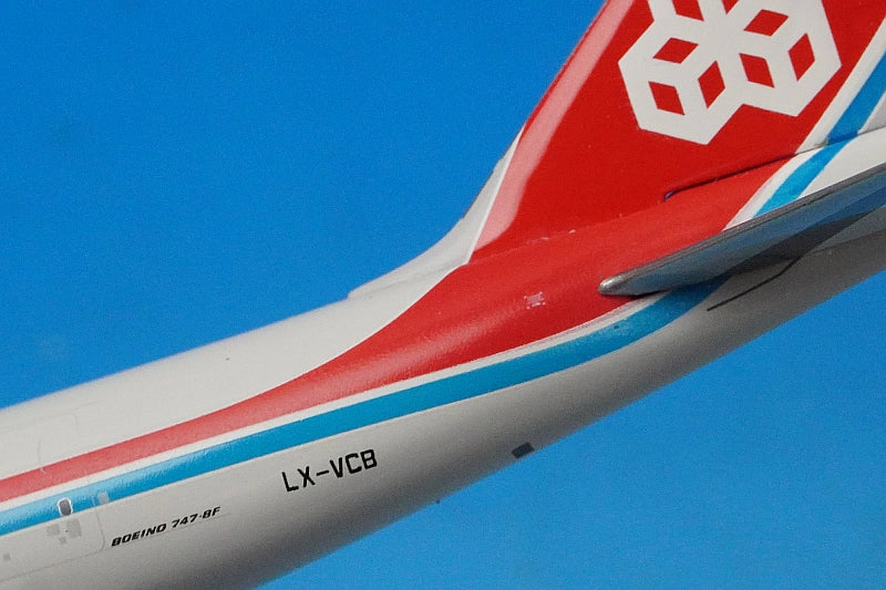 1:400 B747-8F Cargolux LX-VCB GJCLX1175 Gemini airplane model