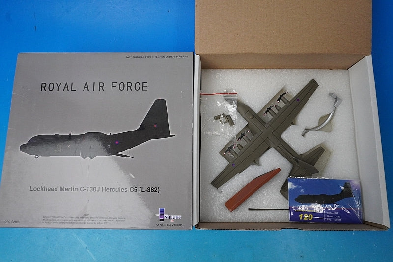 1:200 Lockheed Martin C-130J Hercules C5 (L-382) Royal Air Force ZH884 IFCLEV130005 INFLIGHT