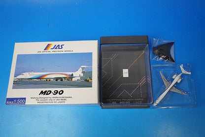 1:500 MD-90 JAS Japan Air System Akira Kurosawa Unit 7 JA8070 JD51012 JALUX