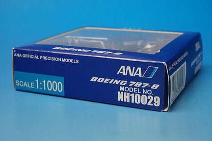 1:1000 B787-8 ANA 2nd aircraft SpecialMarking JA802A NH10029 ANA airplane model