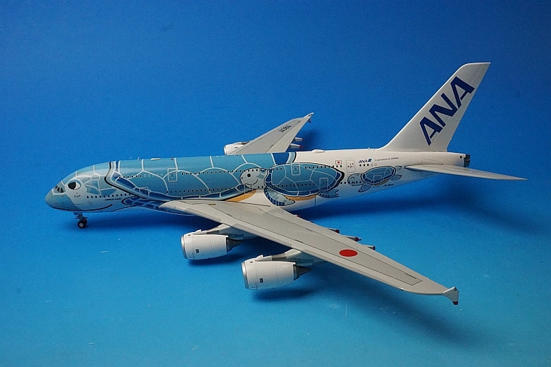 1:200 A380-800 ANA FLYING HONU Lani Blue JA381A EW2388005 JC Wings airplane model