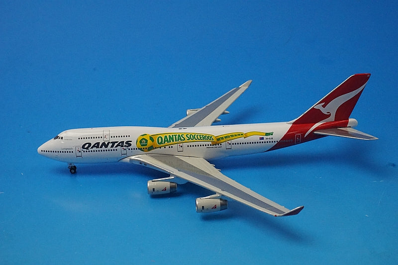 1:400 B747-400 Qantas SOCCERROOS VH-OJS GJQFA962 Gemini airplane model