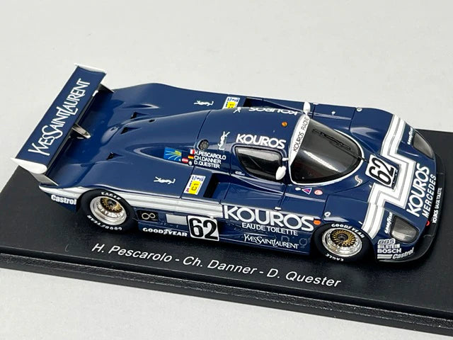 1:43 SPARK S1258 Sauber C8 Mercedes Le Mans 1986 #62
