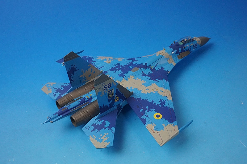 1:72 Su-27 Flanker Type B Ukrainian Air Force #58 HA6015 Hobby Master