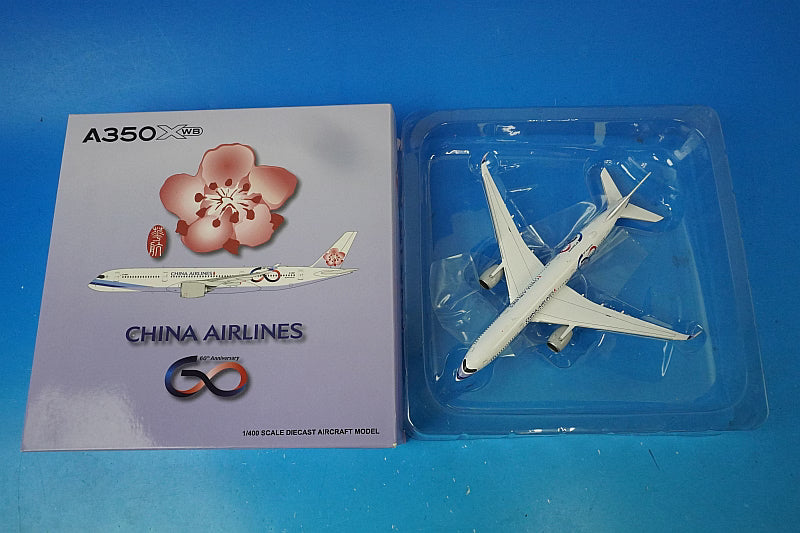 1:400 A350-900 China 60th B-18917 XX4168 JC Wings airplane model