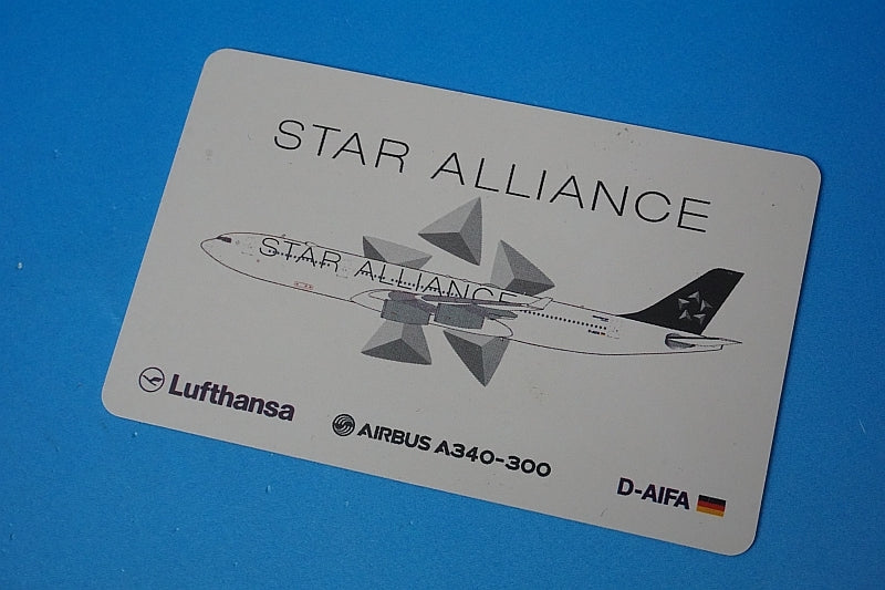 1:400 A340-300 Lufthansa Star Alliance D-AIFA EW4343002 JC Wings airplane model