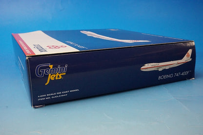 1:400 B747-400F Cargolux 70's Reprint Retro Paint LX-NCL GJCLX1947 Gemini