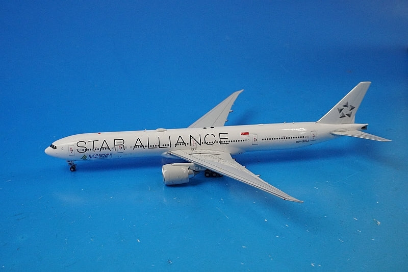 1:400 B777-300ER Singapore Star Alliance 9V-SWJ WB4020 Aviation airplane model