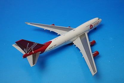 1:400 B747-400 Virgin Orbit with LauncherOne air-launched rocket N744VG XX40036 JC Wings airplane model
