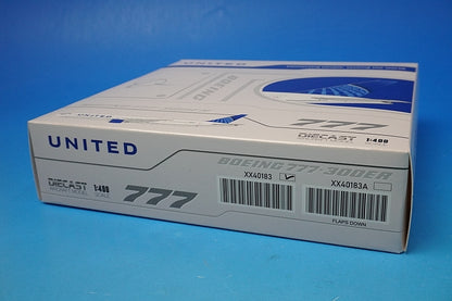 1:400 B777-300ER United Sydney World Pride N2749U XX40183 JC Wings airplane model