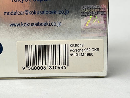 1:43 SPARK KBS043 Porsche 962 CK6 Le Mans 1990 #10