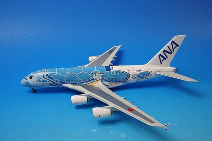 1:200 A380-800 ANA FLYING HONU Lani Blue JA381A NH20232 ANA airplane model
