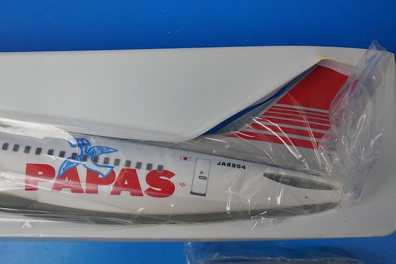 1:130 B737-400 JTA Japan Transocean Bird JA8954 RISESOON airplane model