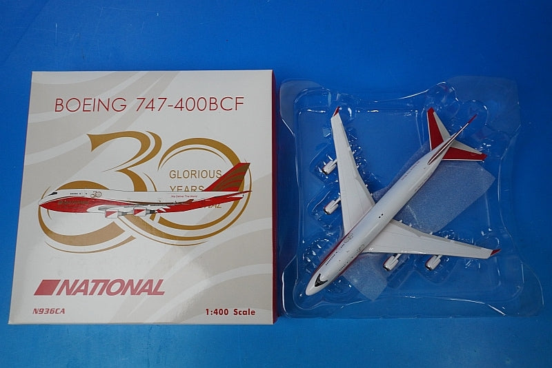 1:400 B747-400BCF cargo conversion National Air 30th anniversary N936CA 04454 Phoenix airplane model
