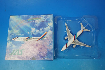 1:400 B777-200 JAS Rainbow Seven JA007D 04378 Phoenix airplane model