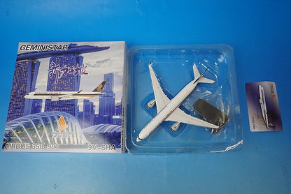 1:400 A350-900 Singapore 9V-SHA 359103 Gemini Star airplane model