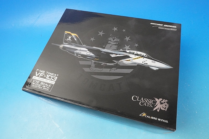 1:72 F-14B Tomcat US Navy VF-103 Jolly Rogers Last Flight CALIBRE WINGS airplane model