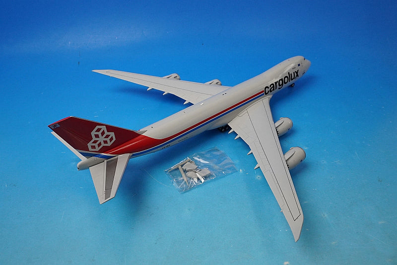 1:200 B747-8F Cargo Type Cargolux Joe Sutter LX-VCL XX2041 JC Wings airplane model