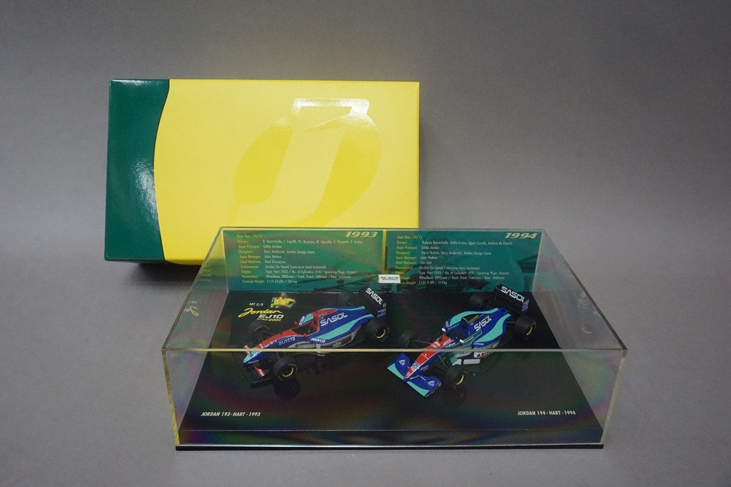 1:43 MINICHAMPS 402109394 Jordan Set 2/5 193 Heart 1993 / 194 Heart 1994