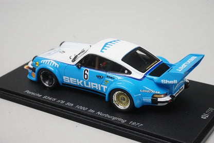 1:43 SPARK SG071 Porsche 934/5 5th 1000 lm Nurburgring 1977 #6