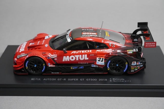 1:43 EBBRO 45623 Nissan NISMO MOTUL AUTECH GT-R GT500 2018 #23 Super GT Tsugio Matsuda / R. Quintarelli
