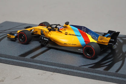 1:43 SPARK S6069 McLaren F1 Team Abu Dhabi GP 2018 #14 Fernando Alonso