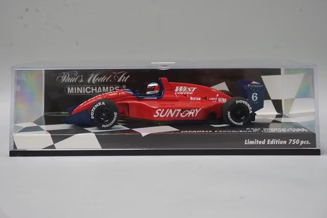1:43 MINICHAMPS 417910206 Ralt Mugen RT23 F3000 Japanese GP Sugo 1991 #6 M. Schumacher