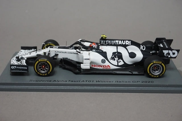 1:43 SPARK S6480 Scuderia Alpha Tauri AT01 Winner Italian GP 2020 #10 P.Gasly