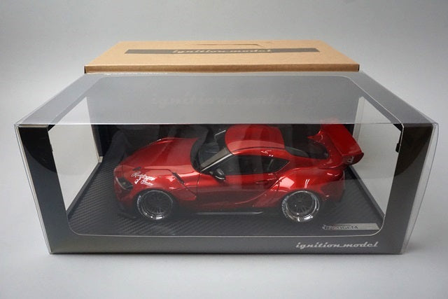 1:18 ignition model IG2035 Toyota PANDEM Supra (A90) Red Metallic