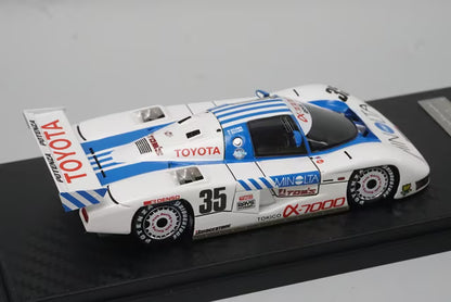 1:43 ignition model IG0336 Minolta Toyota TOM'S 85C JSPC 1986 #35