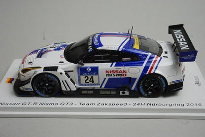 1:43 Spark SG264 Nissan GT-R NISMO GT3 24H Nurburgring 2016 #24