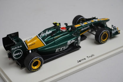 1:43 SPARK S3021 Lotus T128 Chinese GP 2011#21 J.Trulli model cars