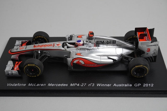 1:43 SPARK S3044 Vodafone McLaren Mercedes MP4-27 Australian GP 2012 winner #3 Jenson Button
