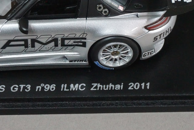 1:43 SPARK SA016 Mercedes-Benz SLS GT3 #96 ILMC Zhuhai 2011 M.Hakkinen