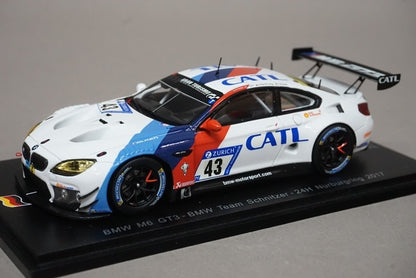 1:43 SPARK SG367 BMW M6 GT3 BMW Team Schnitzer Nurburgring 24H 2017 #43