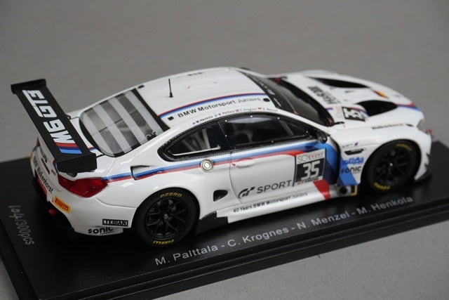1:43 SPARK SB177 BMW M6 GT3 Walkenhorst Motorsport SPA 24h 2017 #35 model car