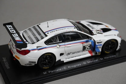 1:43 SPARK SB177 BMW M6 GT3 Walkenhorst Motorsport SPA 24h 2017 #35 model car