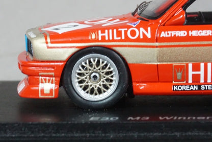 1:43 SPARK SA035 BMW E30 M3 Macau Gear Race winner 1988 #2 Alfred Heger