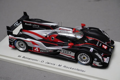 1:43 SPARK S3703 Audi R18 Ultra Sport North American Le Mans 3rd 2012 #4 model car