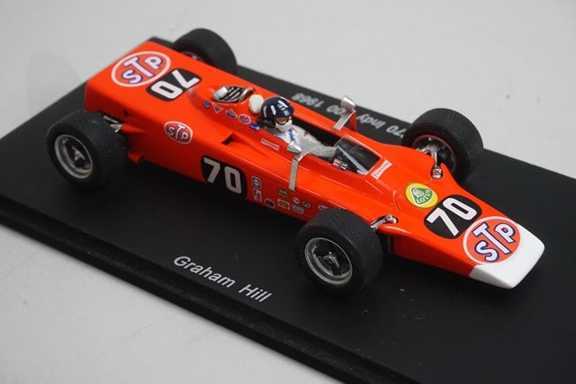 1:43 Spark S1761 Lotus 56 Indy 500 1968 #70 G.Hill model car
