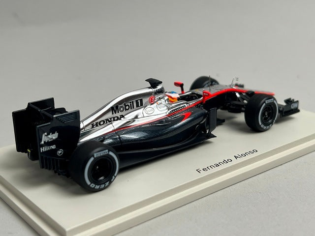 1:43 Spark S4615 McLaren Honda MP4-30 Chinese GP 2015 #14 F. Alonso model car
