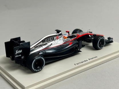 1:43 Spark S4615 McLaren Honda MP4-30 Chinese GP 2015 #14 F. Alonso model car