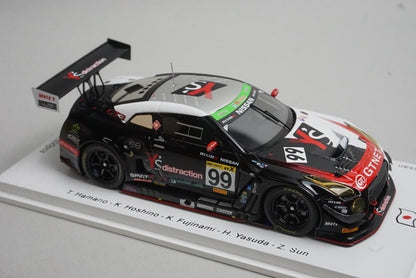 1:43 SPARK SJ067 Nissan GT-R NISMO GT3-GTNET Motor Sports-Winner Super Tec 24h #99 2018