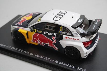 1:43 SPARK S5860 Audi S1 EKS RX #1 winner World RX of Hockenheim 2017 model car