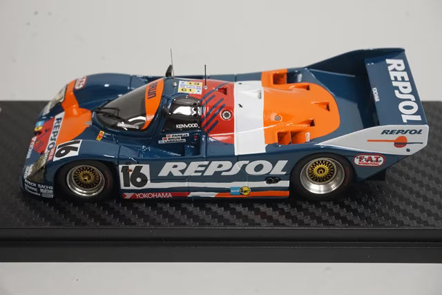1:43 ignition model IG0528 BRUN Porsche 962C Le Mans 1990 #16