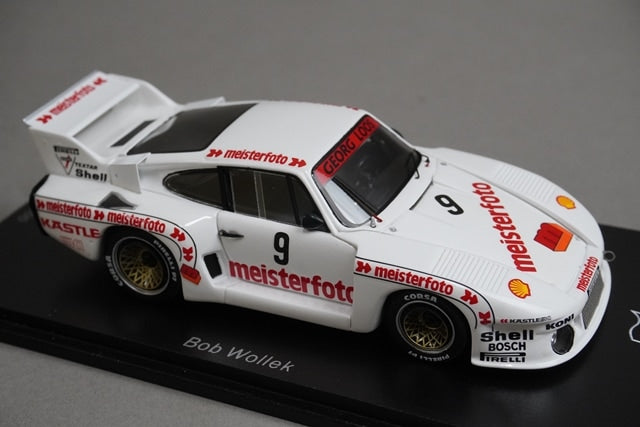 1:43 SPARK SG461 Porsche 935:80 DRM Mainz-Finthen Winner 1980 #9 B. Wollek model car
